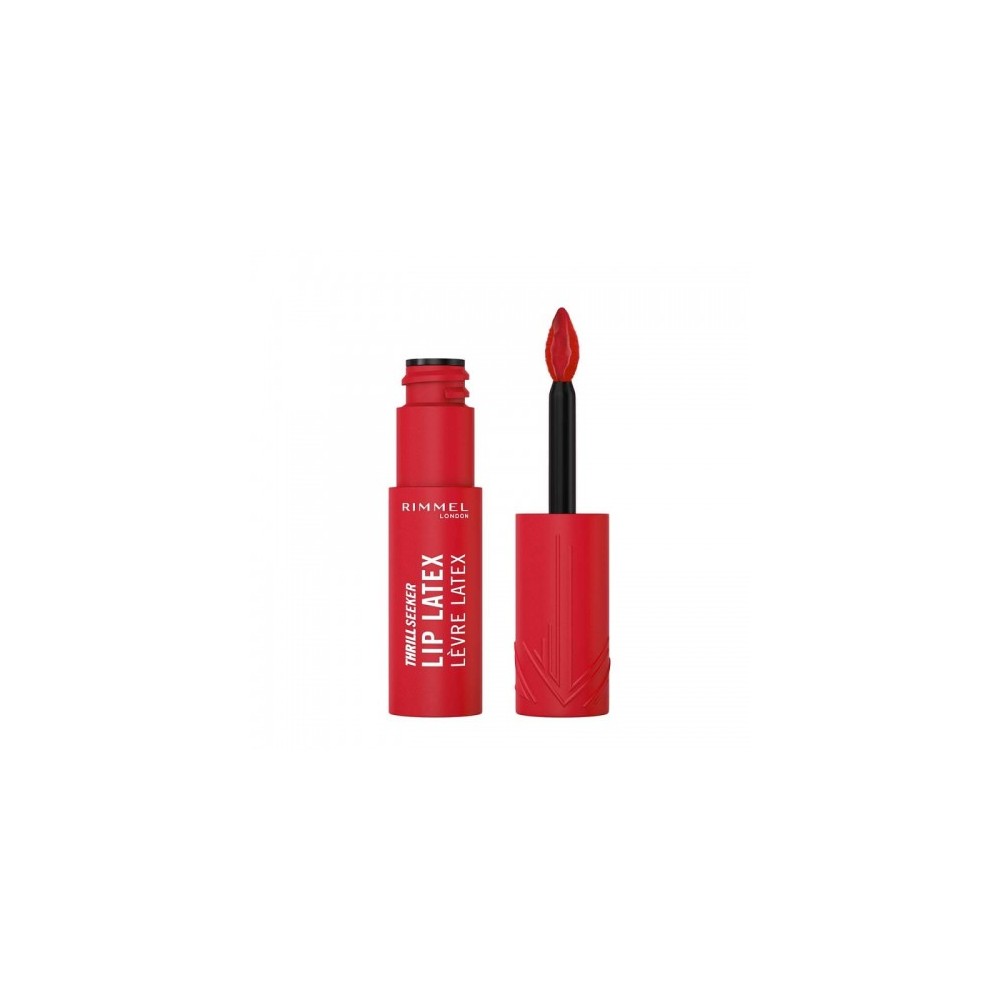 Rimmel Thrill Seeker Lip Latex Rossetto Liquido N.400 Rimmel Red 
