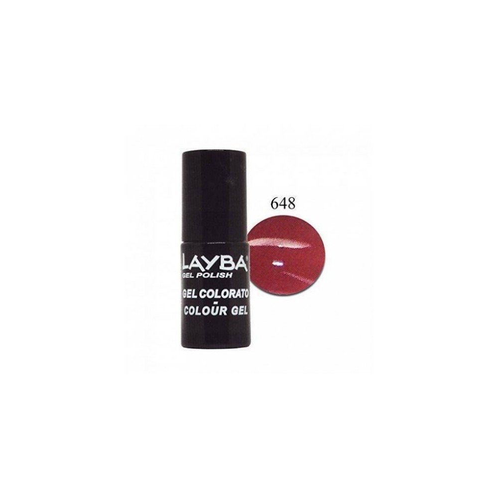 Layla Layba Gel Polish Smalto Semipermanente N. 648 Crazy In Love 