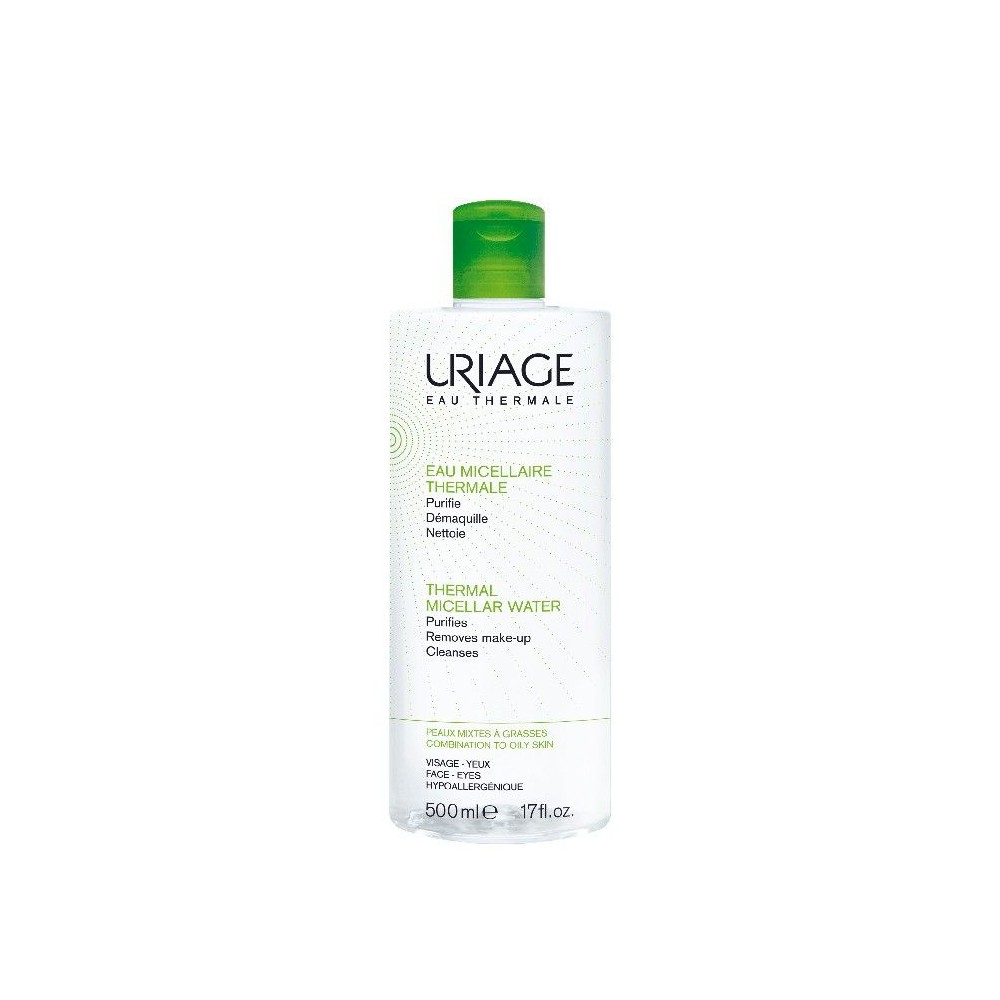 Uriage Eau Micellaire Thermale - Peaux Mixtes à Grasses 500ML 