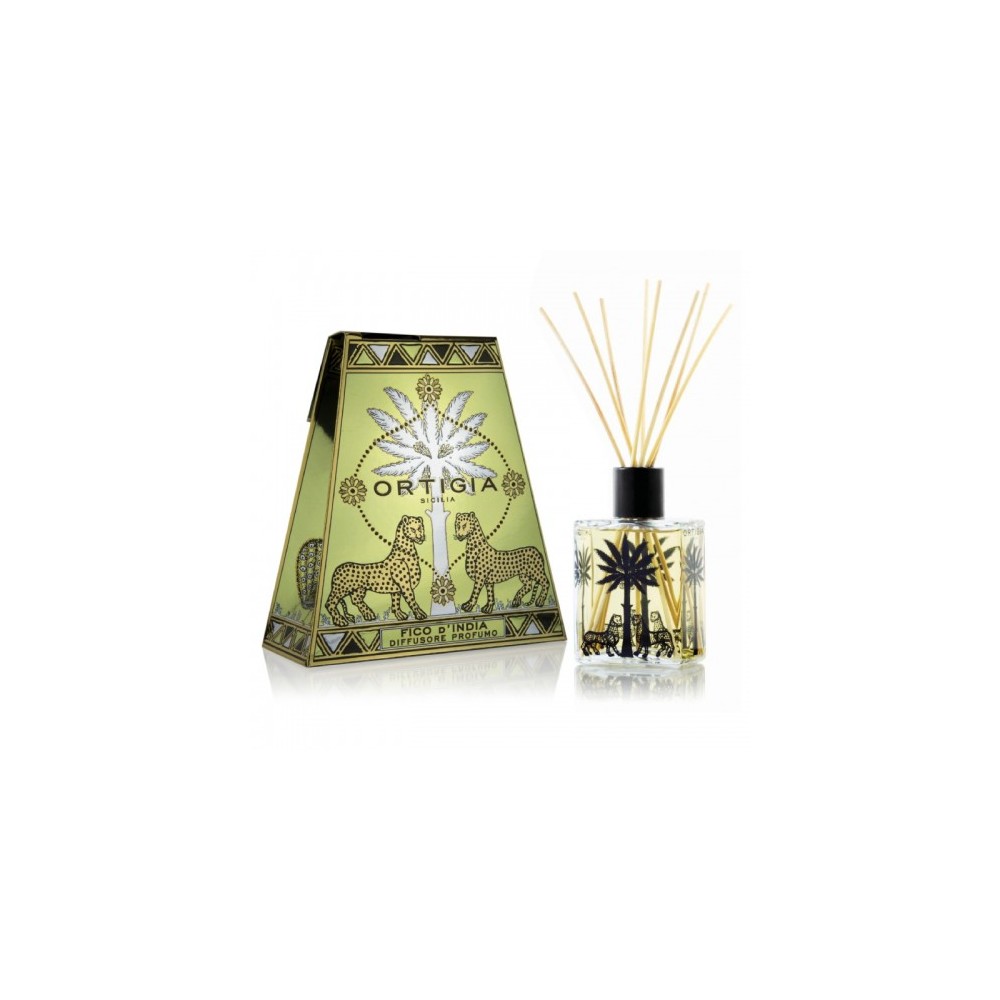 Ortigia Fico D'India Diffusore Aromatico Con Bastoncini 200 Ml 