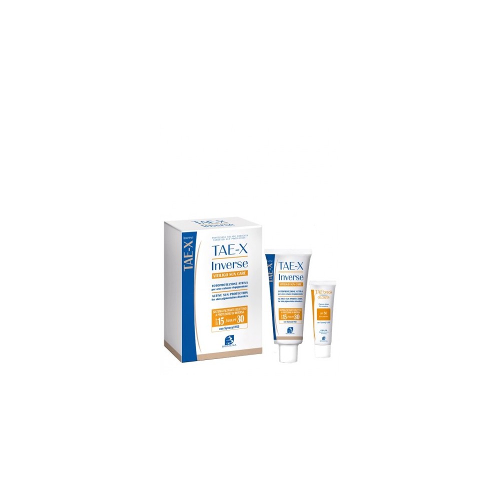 Biogena Crema Solare Viso Per Aree Depigmentate TAE-X Inverse 50 Ml 