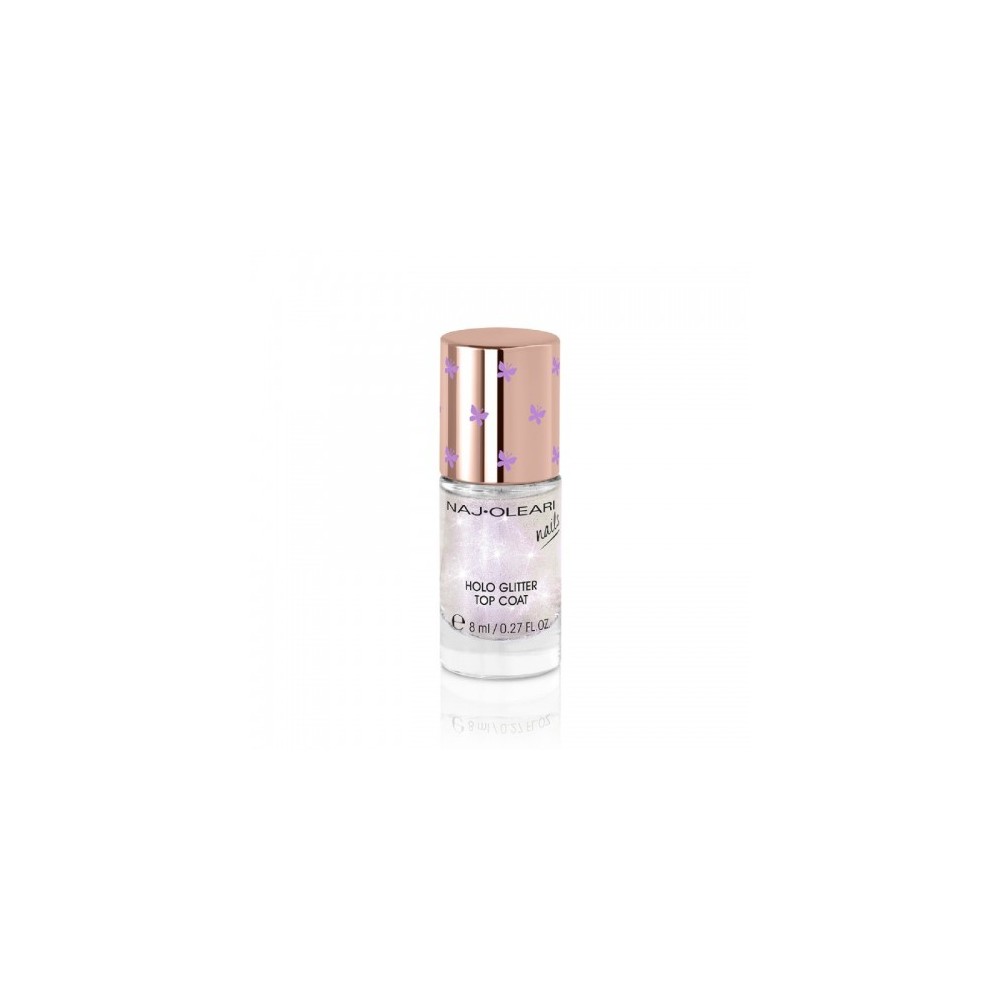Naj-Oleari Holo Glitter Top Coat 8 Ml 