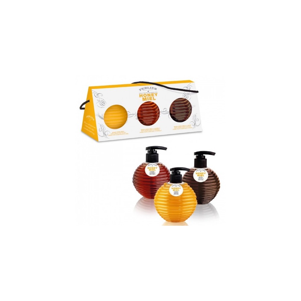 Perlier Honey Miel Cofanetto Favi Di Miele 