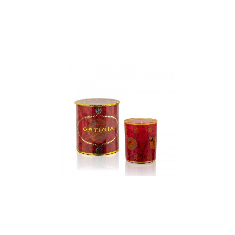 Ortigia Melograno Candela Decorata 150 G 
