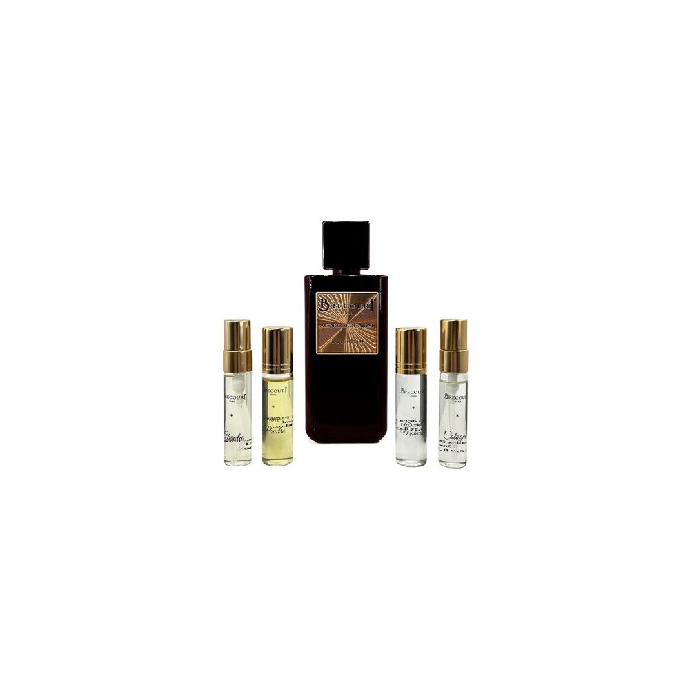 Brecourt Paris Avenue Montaigne Coffret Eau De Parfum 100 Ml + 4x7 Ml 
