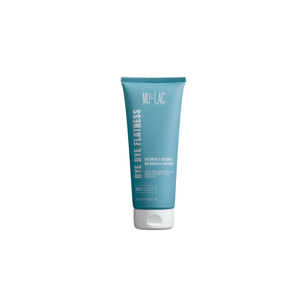 Mulac Bye Bye Flatness Maschera Volumizzante Peso Zero 200 Ml 