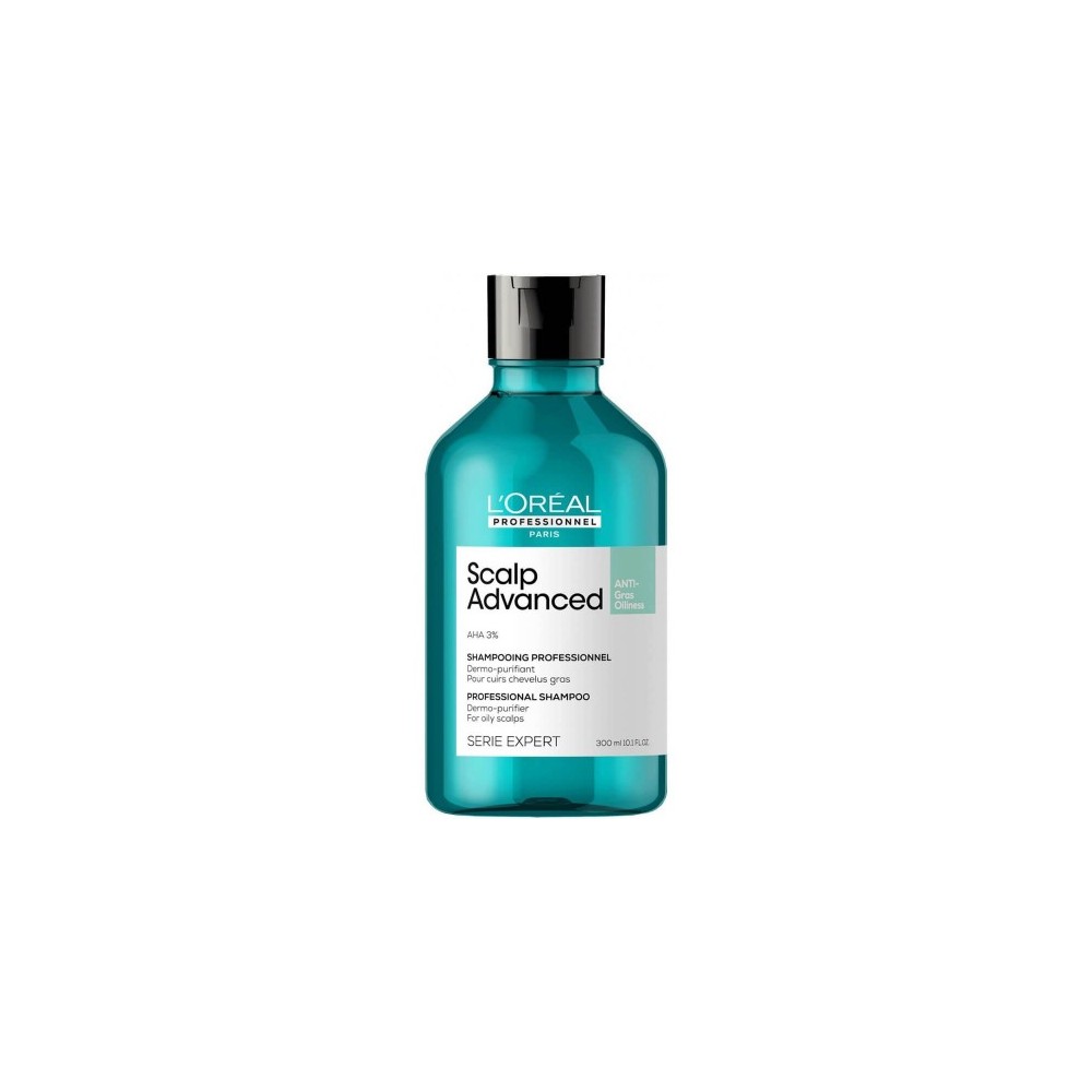 L'Oreal Paris Scalp Advanced Anti-Oiliness Dermo-Purifier Professional Shampoo 300 Ml 
