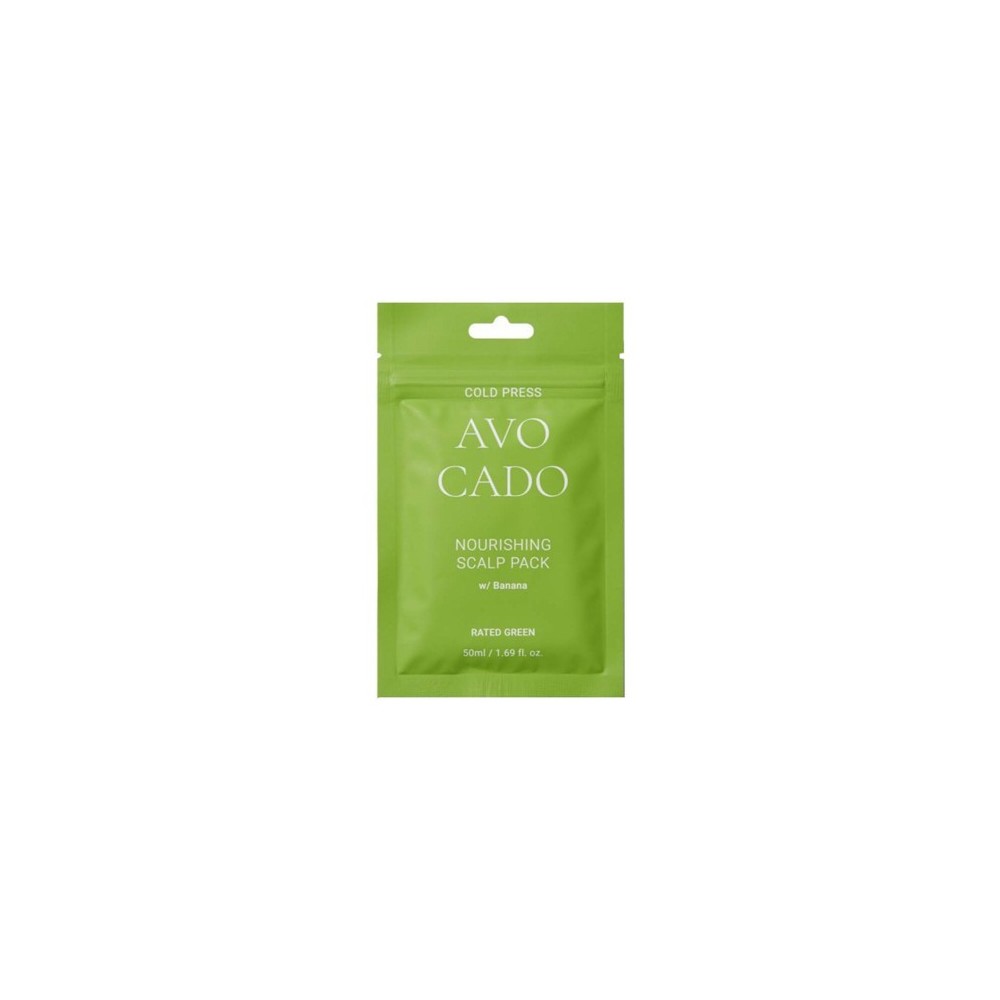 Miin Korean Cosmetics Rated Green Cold Press Avocado Nourishing Scalp Pack  