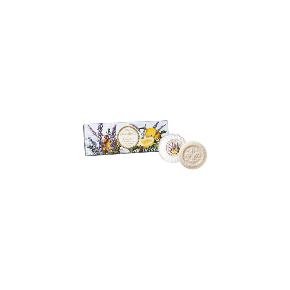 Saponificio Artigianale Fiorentino Capri Sapone Profumato Lavanda E Cedro  