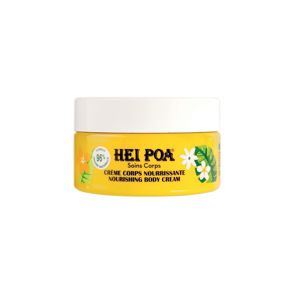 Hei Poa Soin Corps Crème Corps Nourrissante Au Monoï De Tahiti 210 Ml 