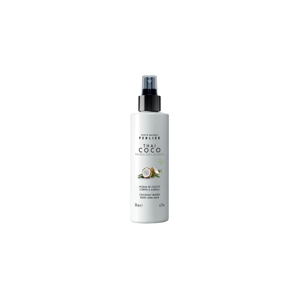 Perlier Thai Coco Acqua Di Cocco Corpo E Capelli 200 Ml 