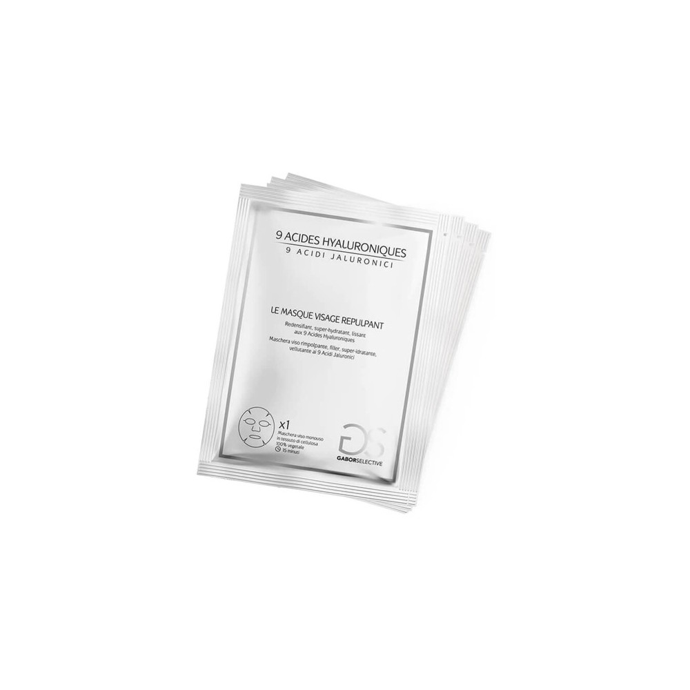 Gabor Selective 9 Acides Hyaluroniques Le Masque Visage Repulpant 4x19 Ml 