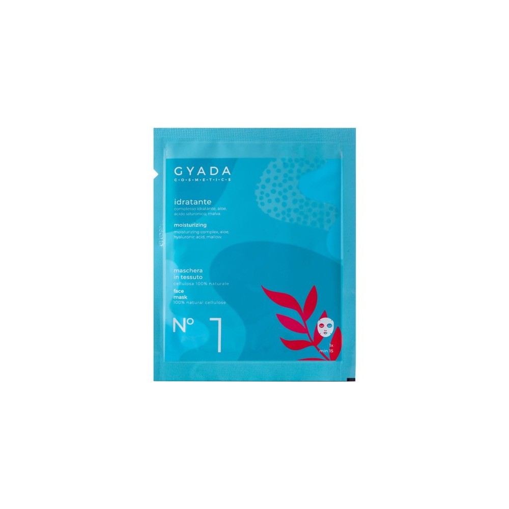 Gyada Cosmetics N1 Maschera In Tessuto Idratante 15 Ml 