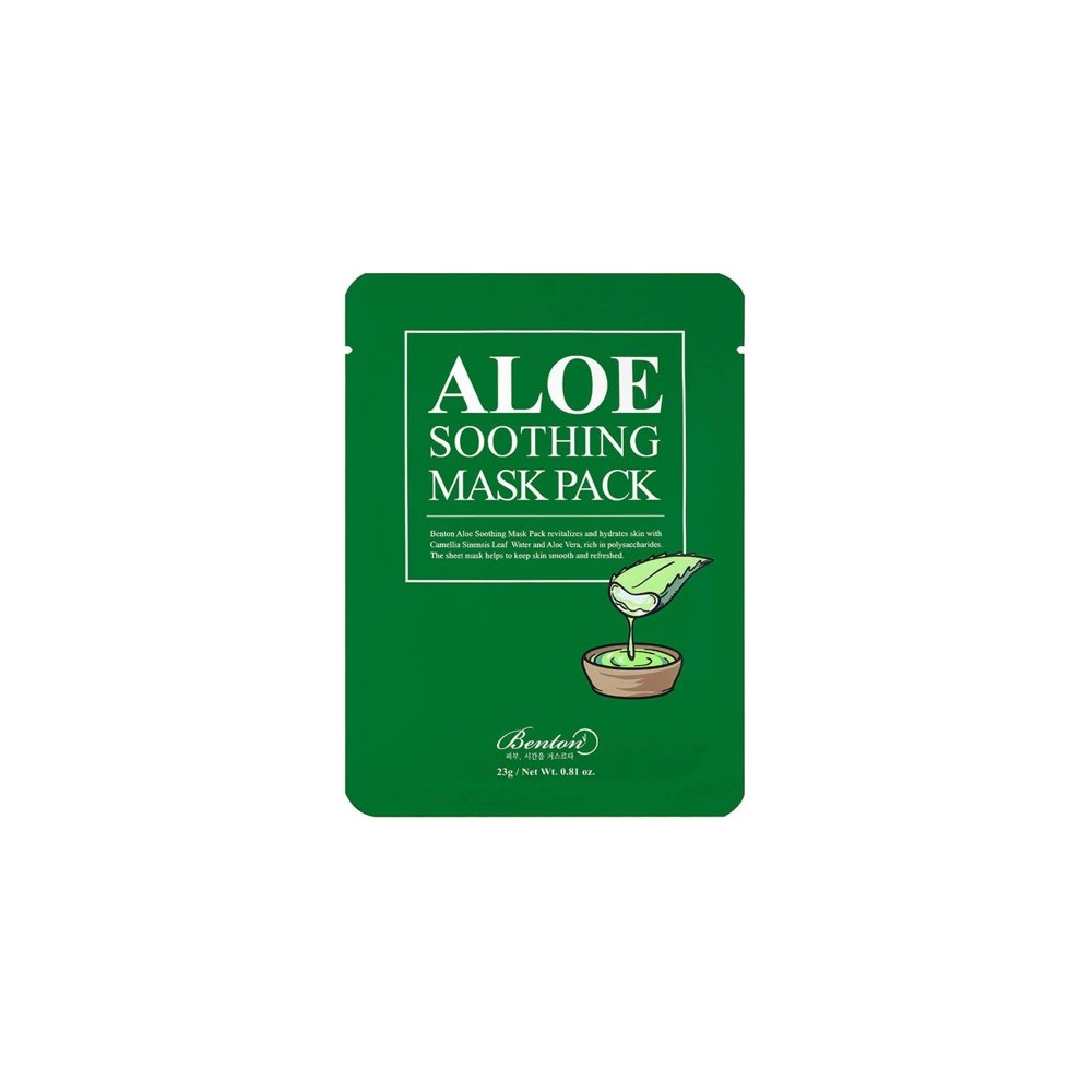 Miin Korean Cosmetics Benton Aloe Soothing Mask Pack  