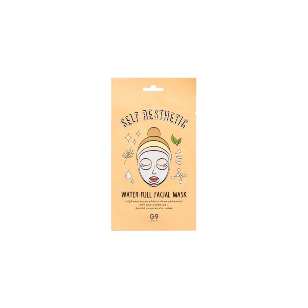 Miin Korean Cosmetics G9 Skin Self Aesthetic Water-Full Facial Mask  