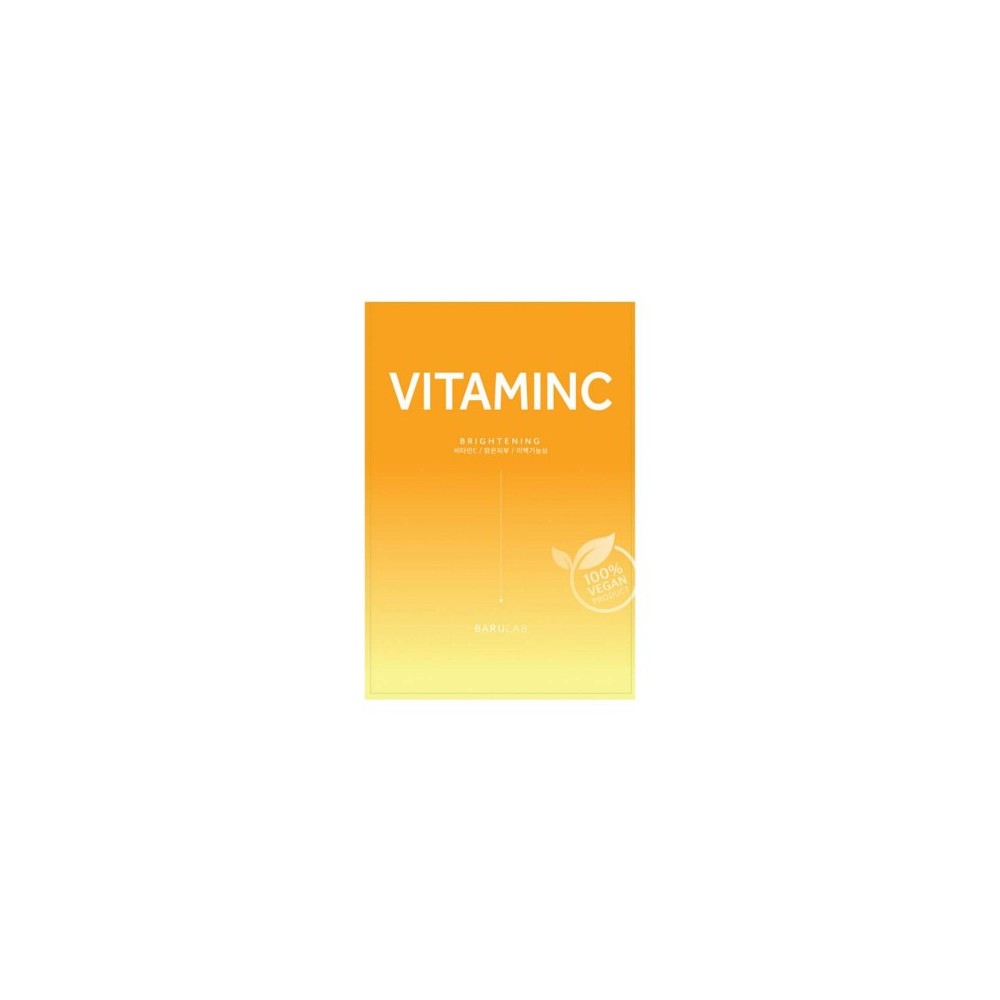Miin Korean Cosmetics Barulab The Clean Vegan Mask Vitamin C 