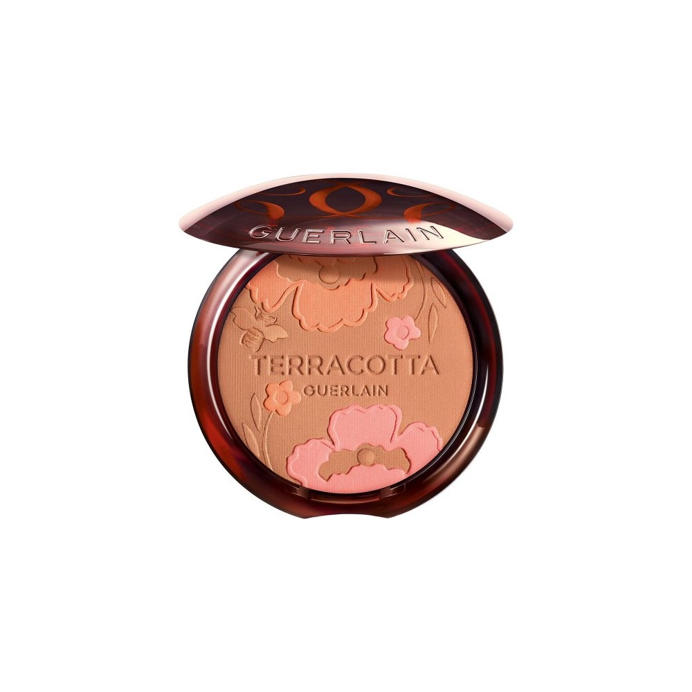 Guerlain Terracotta Flower Blossom La Poudre Éclat Bonne Mine Naturelle 96% Di Ingredienti Di Origine Naturale Terracotta Flower 
