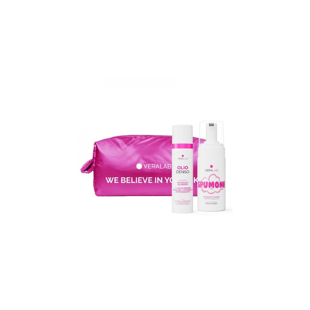 Veralab Cofanetto The Cleansing Couple - Olio Denso 80 Ml + Spumone 100 Ml 