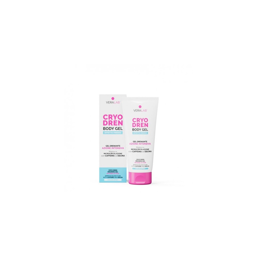 Veralab Cryo Dren Body Gel - Gel Drenante Corpo Effetto Freddo 200 Ml 