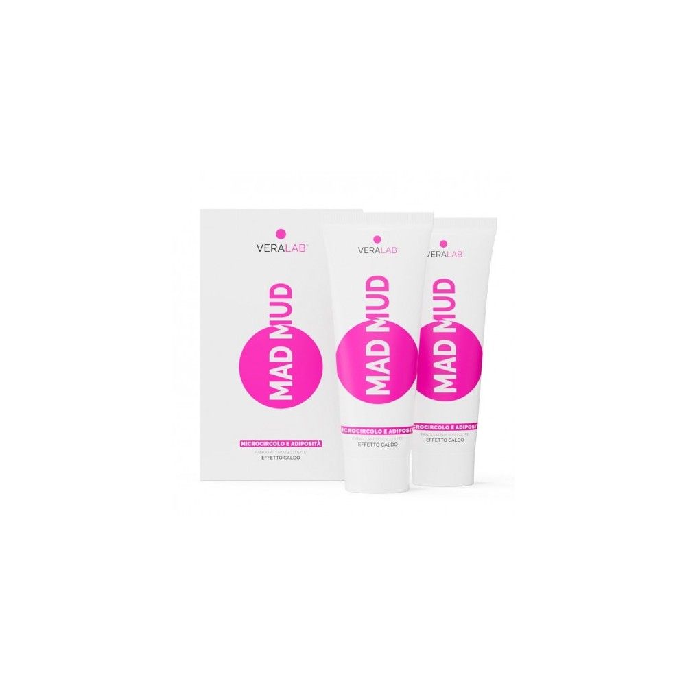 Veralab Mad Mud - 2 Fanghi Termoattivi Anticellulite Da 250 Ml 