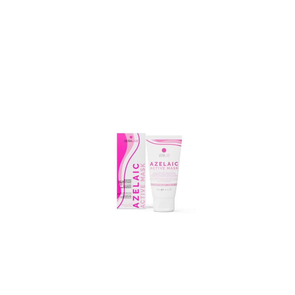 Veralab Azelaic Active Mask - Maschera Viso Attiva Seboregolatrice Anti-Imperfezioni 50 Ml 