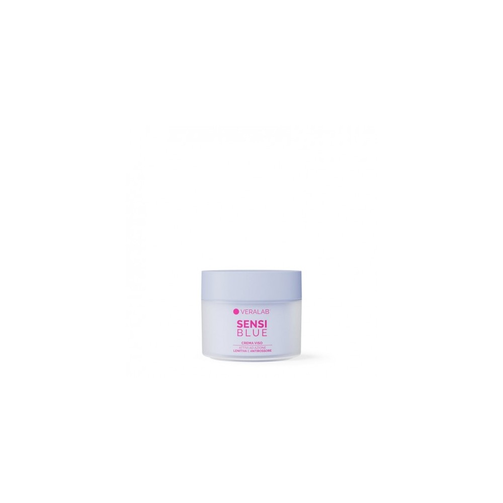Veralab Sensi Blue - Crema Viso Lenitiva Antirossore 45 Ml 