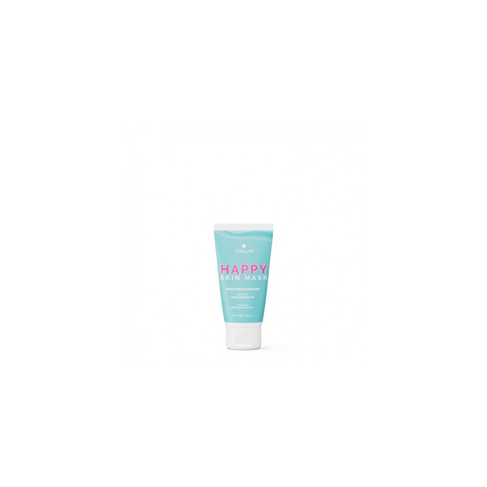 Veralab Happy Skin Mask - Maschera Viso Riequilibrante E Illuminante 50 Ml 