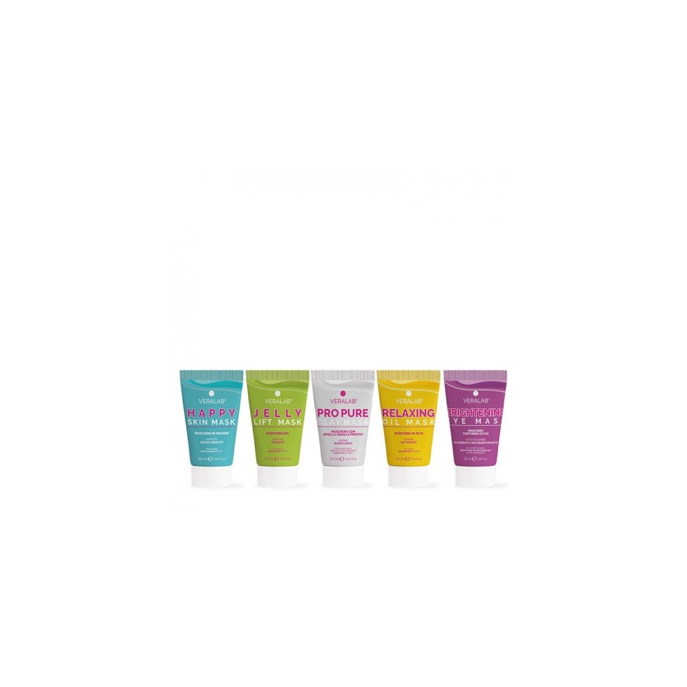 Veralab Good Skin Masks - 5 Maschere Viso Assortite Da 20 Ml  
