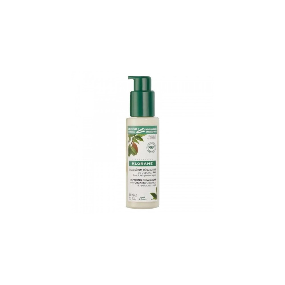 Klorane Cica-Sérum Réparateur - Trattamento ristrutturante con Acido Ialuronico 100 Ml 