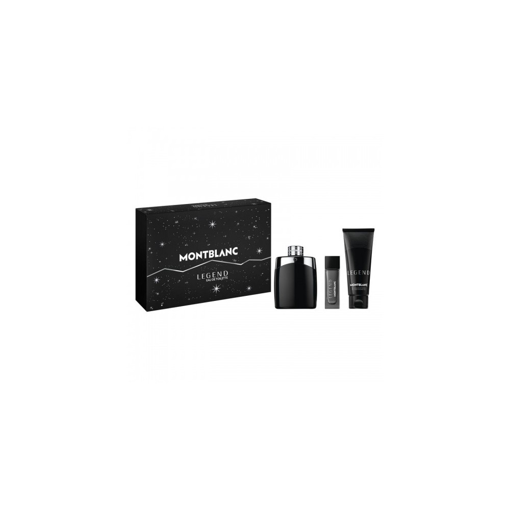Mont Blanc Legend - Eau De Toilette uomo 100 Ml vapo + Eau De Toilette 7,5 Ml + Shower Gel 100 Ml 