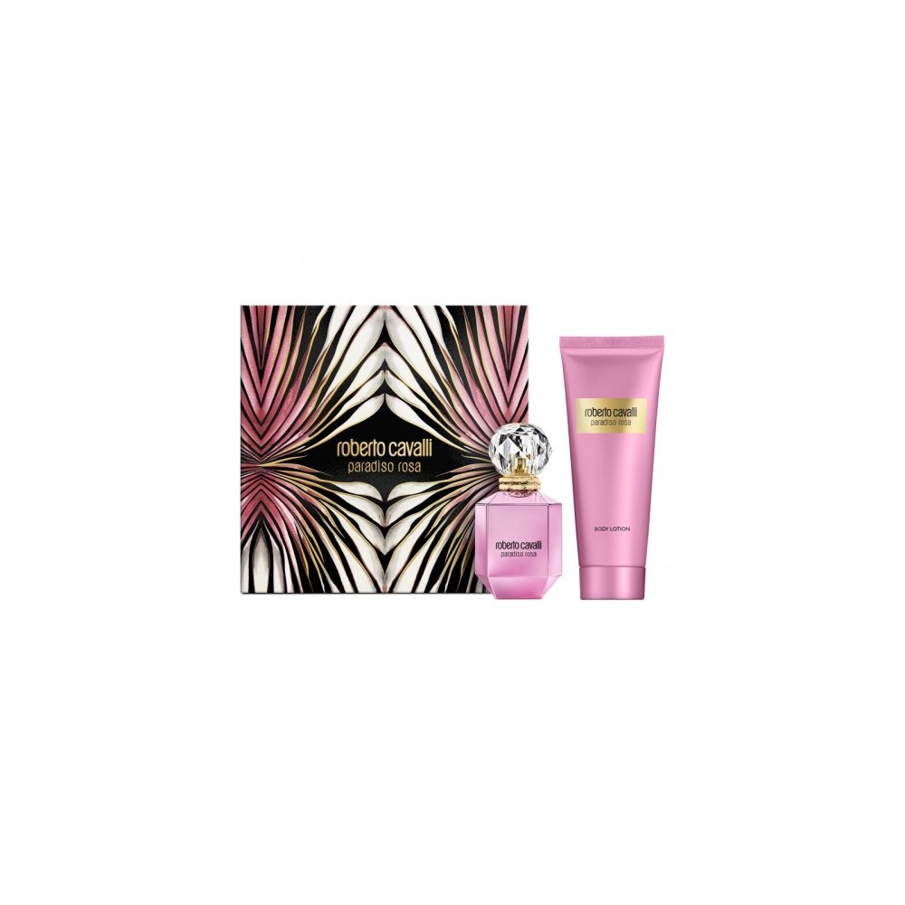 Cavalli Paradiso Rosa - Eau De Parfum Donna 30 Ml Vapo + Body Lotion 100 Ml 