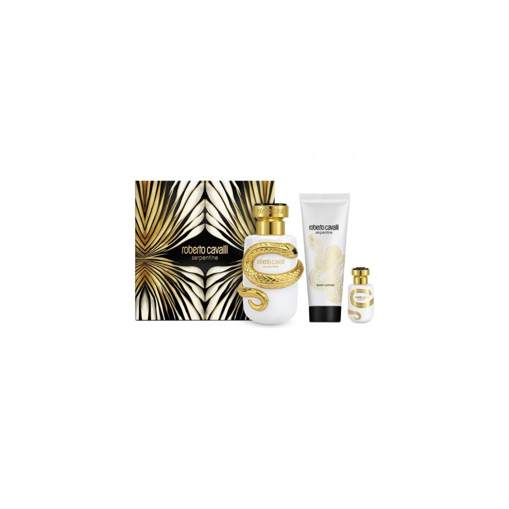 Cavalli Serpentine Donna - Eau De Parfum 100 Ml Vapo + Body Lotion 100 Ml + Eau De Parfum 15 Ml 