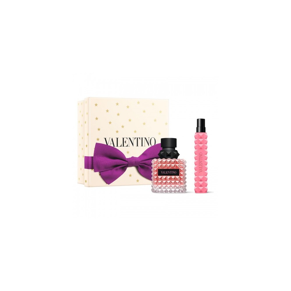 Valentino Born In Roma Donna - Eau De Parfum Donna 50 Ml + Eau De Parfum Donna 10 Ml 