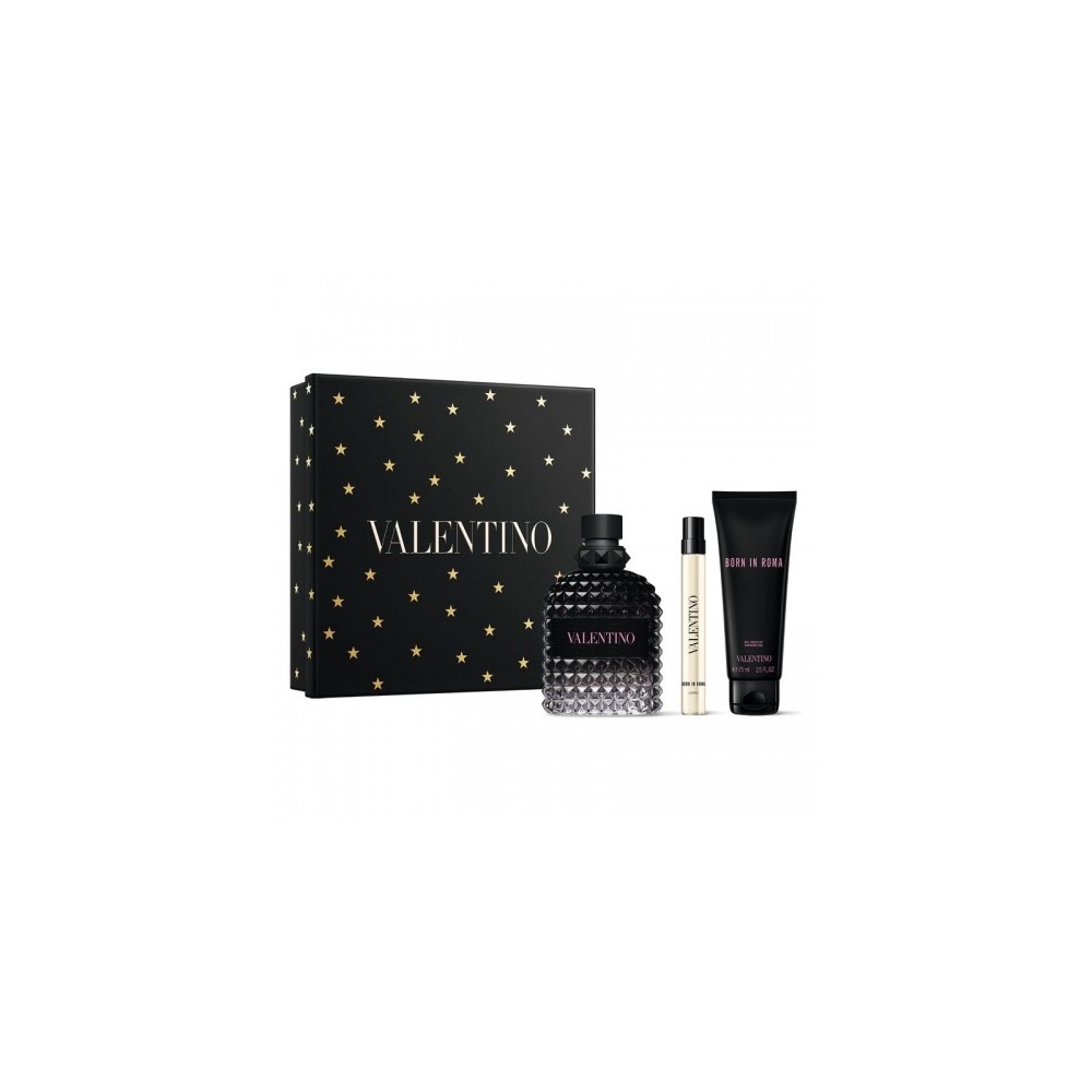Valentino Born In Roma Uomo - Eau De Toilette 100 Ml Vapo + Eau De Toilette 15 Ml Vapo + Shower Gel 75 Ml 