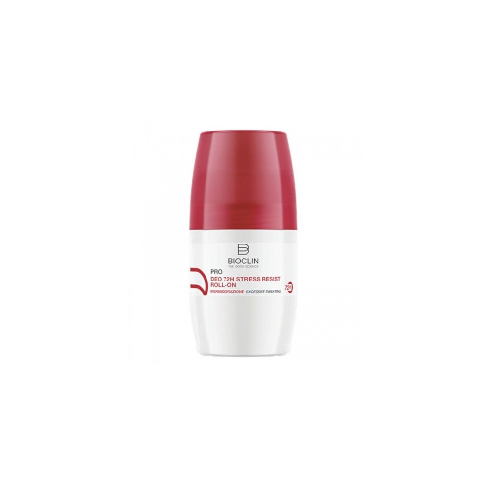 Bioclin Pro Deo 72H Stress Resist - Deodorante Antitraspirante Roll-On 50 Ml 