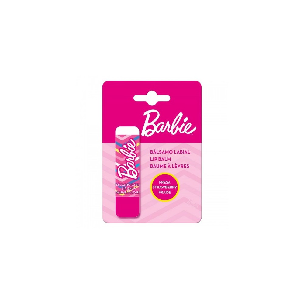 Barbie - Balsamo labbra alla fragola 4 Gr 