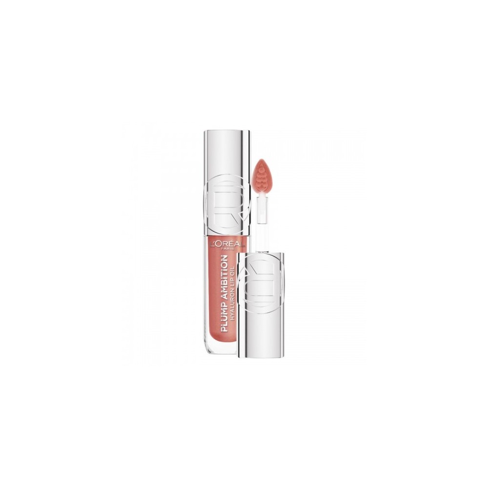 L'Oreal Paris Plump Ambition Hyaluron Lip Oil N. 650 Nude Macaron 
