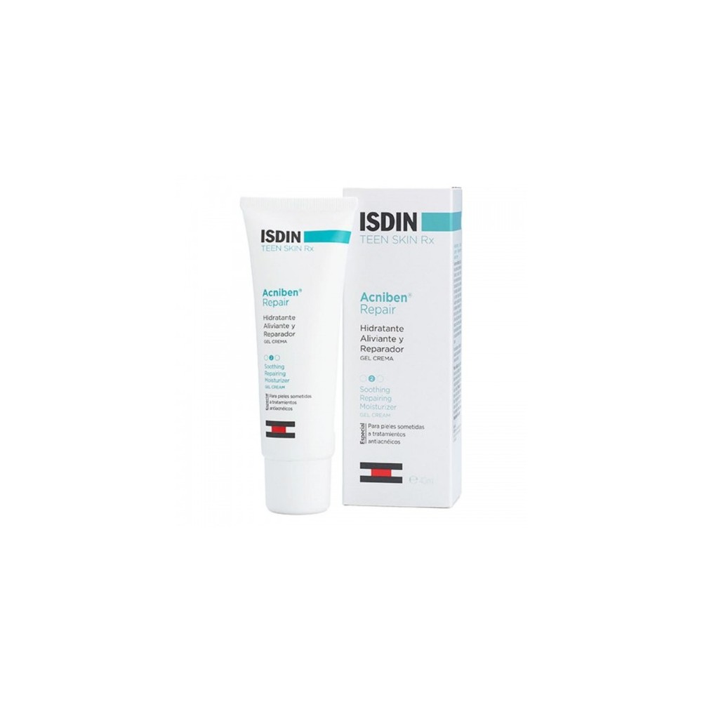 Isdin Acniben Repair - Crema Lenitiva E Idratante 40 Ml 