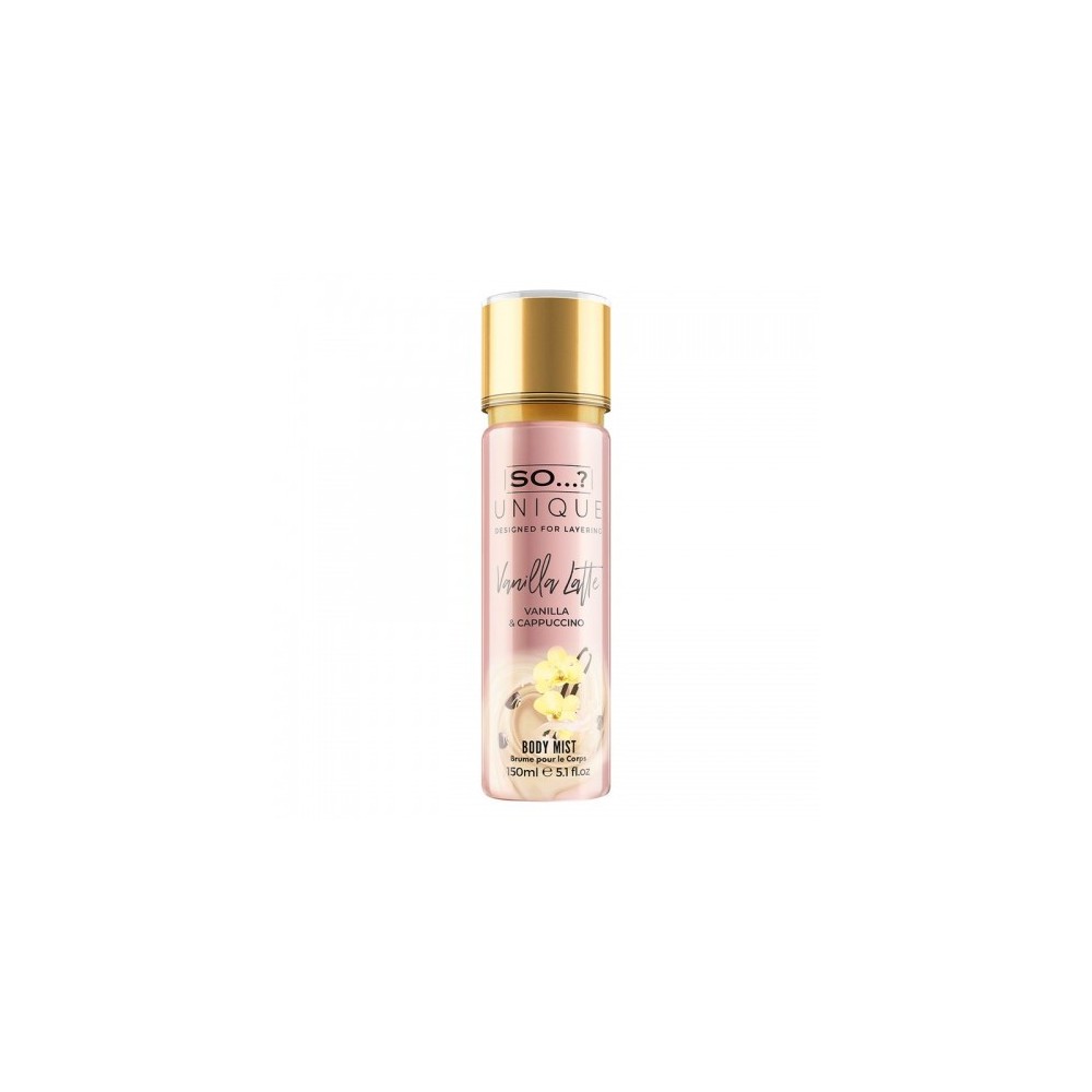 So... Vanilla Latte - Body Mist Profumata E Idratante 150 Ml 