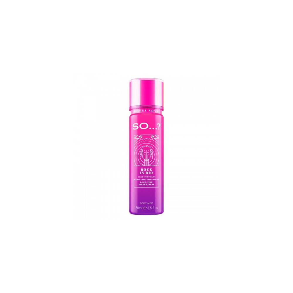 So... Rock In Rio - Body Mist Donna 150 Ml 