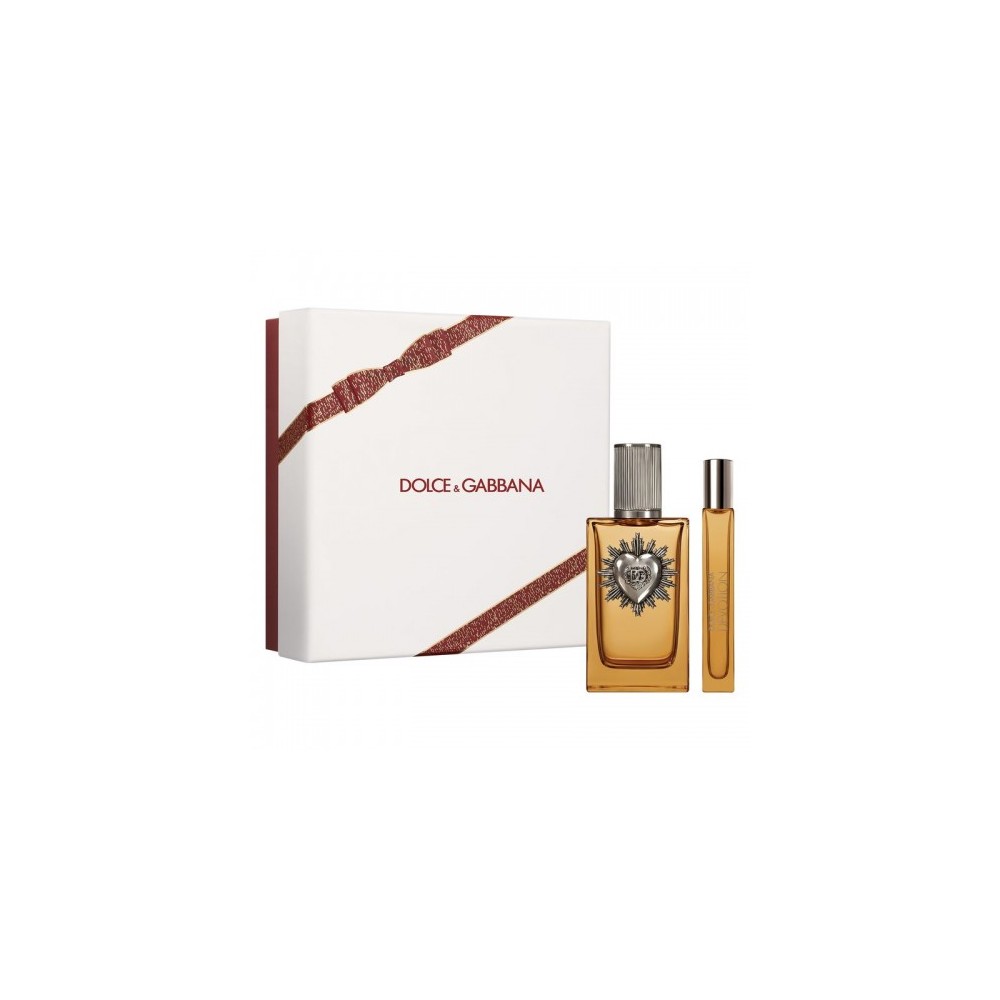 Dolce & Gabbana Cofanetto Devotion Pour Homme - Parfum 100 Ml Vapo + Parfum Travel Spray 10 Ml 