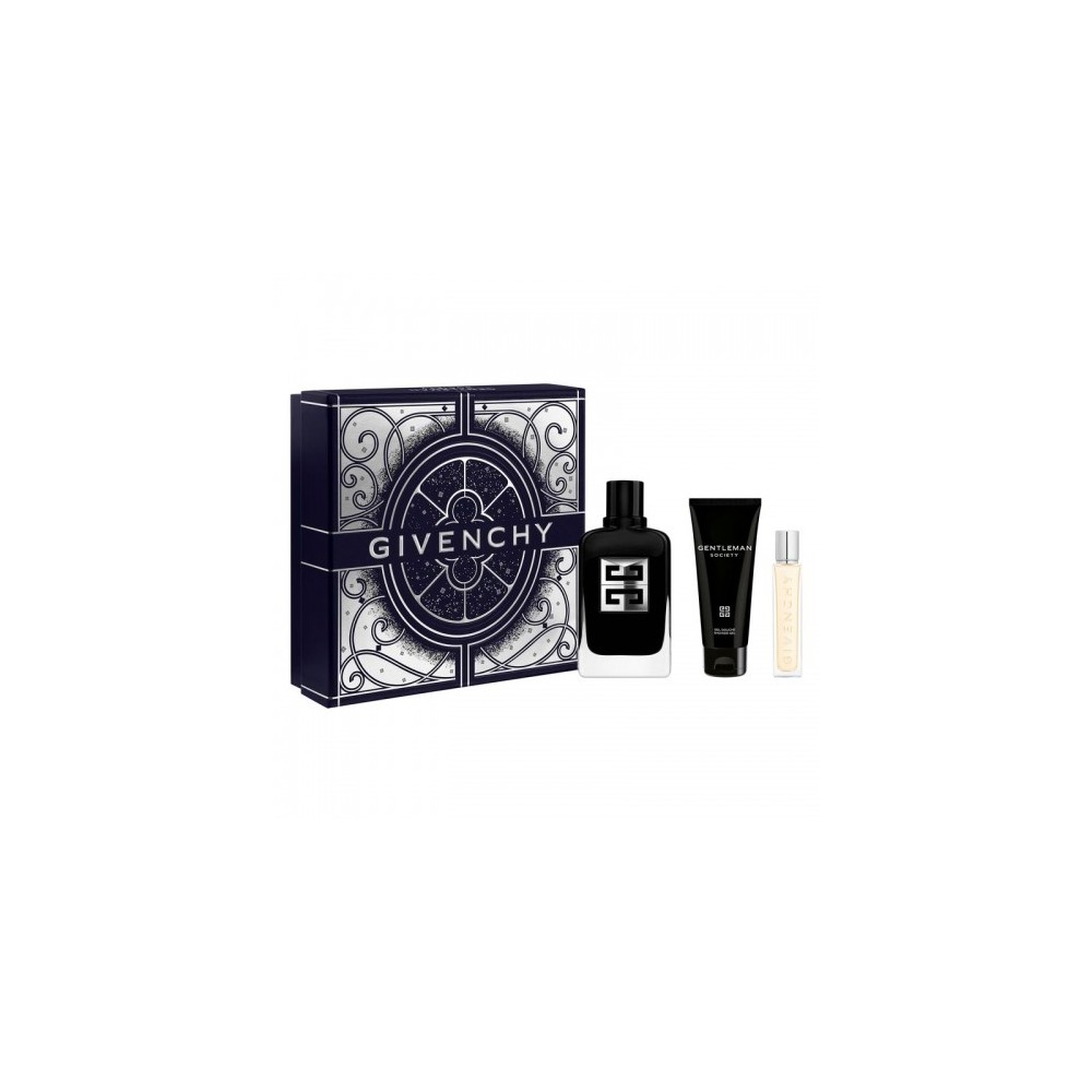 Givenchy Gentleman Society - Eau De Parfum Uomo 100 Ml Vapo + Travel Spray 12,5 Ml + Gel Doccia 75 Ml 