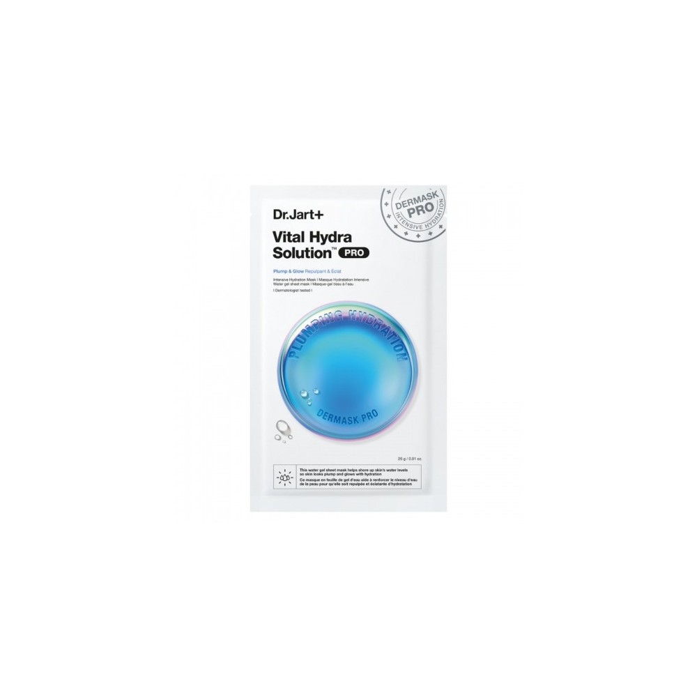 Dr.Jart+ Dermask Vital Hydra Solution Pro - 1 Maschera Viso In Gel Idratante 