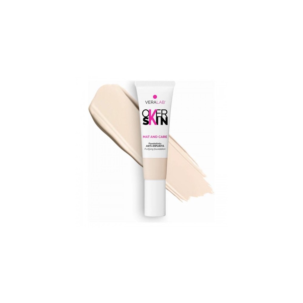 Veralab Overskin Mat And Care - Fondotinta Anti-Impurità  N. 0.5 Fair 