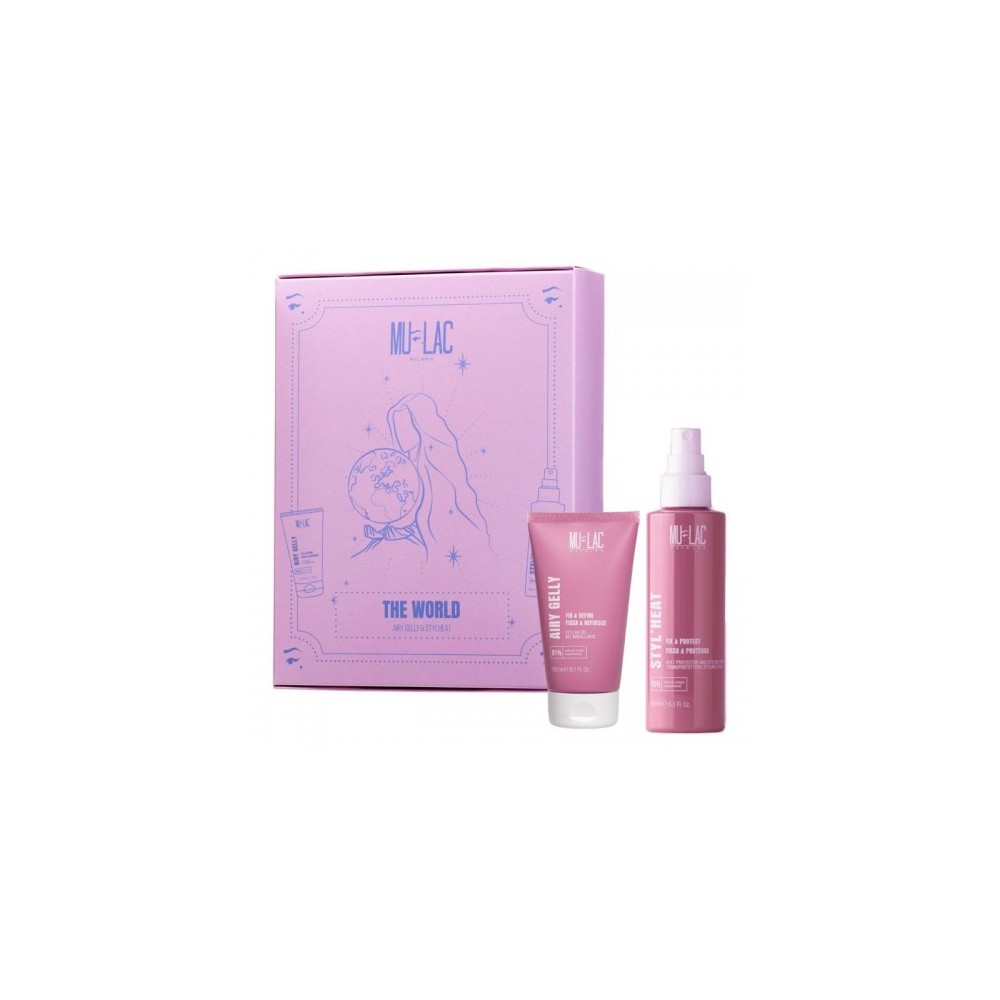 Mulac The World - Airy Gelly 150 ml + Styl'Heat 150 ml 