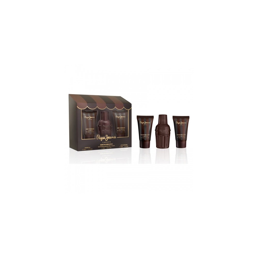 Pepe Jeans London Addictive Indulgence Uomo - Eau De Parfum 30 Ml + Shower Gel 50 Ml + Body Lotion 50 Ml 