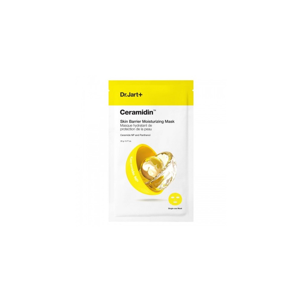 Dr.Jart+ Ceramidin Skin Barrier Moisturising Mask - 1 Maschera In Tessuto Idratante E Rinforzante 