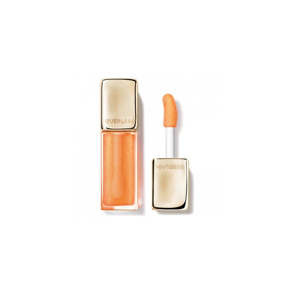 Guerlain Kisskiss Bee Glow Oil - Olio Labbra N. 389 Sparkling Peach 