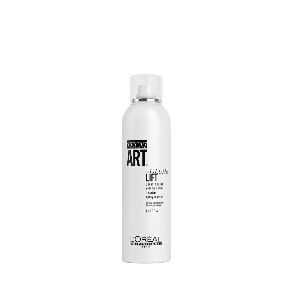 L'Oreal Paris Tecni Art Volume Lift Force 3 - Spray Mousse Per Capelli 250 Ml 