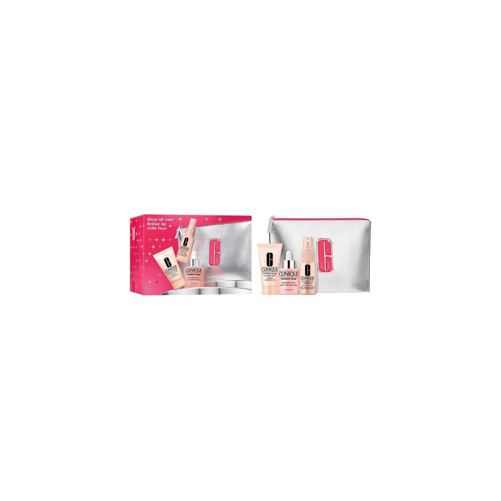 Clinique Cofanetto Moisture Surge - Siero 30 ml + Maschera Notte 30 ml + Spray Viso Idratante 30 ml 
